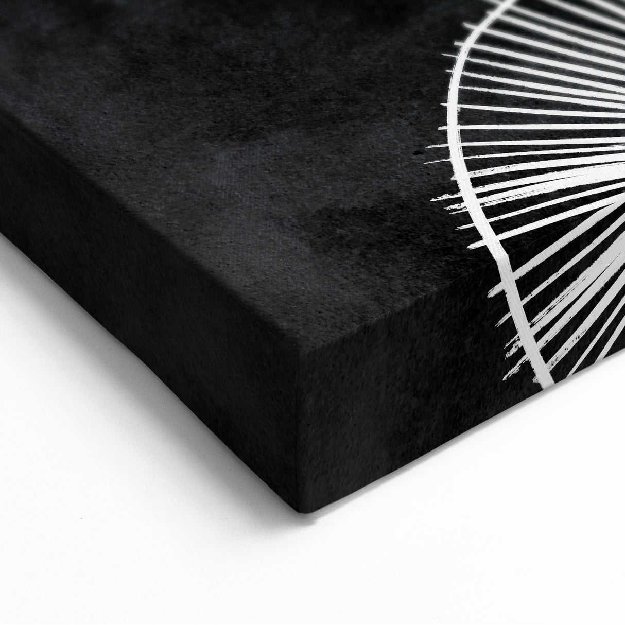 Mid Century Modern Art | Bold Geometric Wall Decor | Retro Black & White