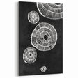 Mid Century Modern Art | Retro Geometric Wall Decor | Black & White Print