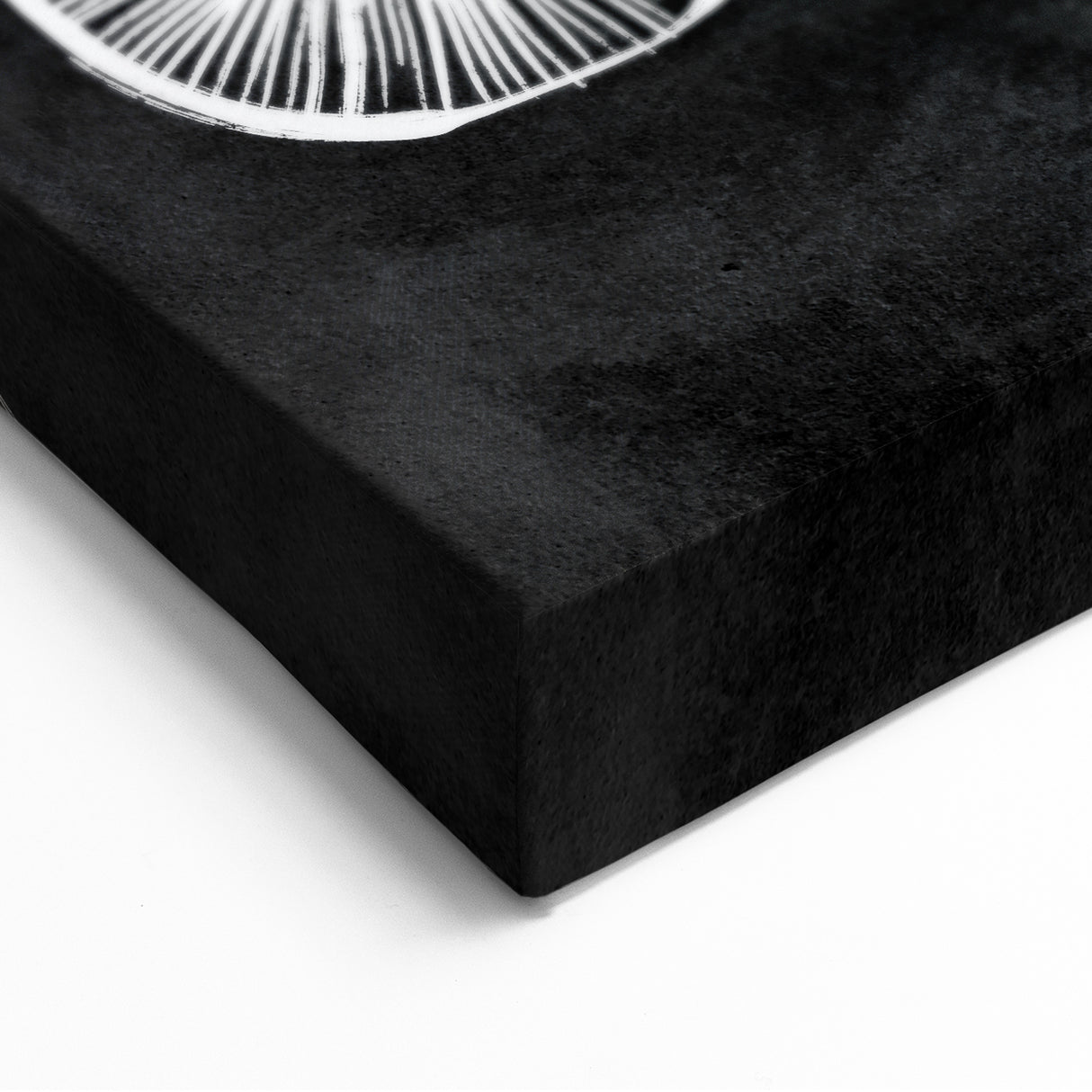 Mid Century Modern Art | Retro Geometric Wall Decor | Black & White Print