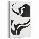 Mid Century Modern Art – Minimalist Retro Abstract Bird Wall Decor