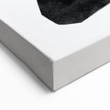 Mid Century Modern Art – Minimalist Abstract Geometric Shapes in Black & White