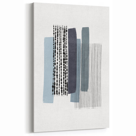 Mid Century Modern Art - Abstract Geometric Wall Decor - Retro Minimalist