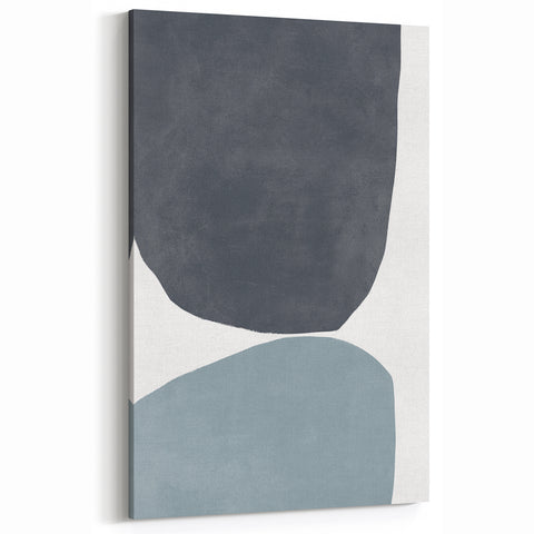 Mid Century Modern Art - Retro Minimalist Abstract Wall Decor - Geometric