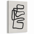 Mid Century Modern Art | Abstract Geometric Minimalist Line Art Decor