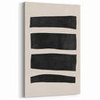 Mid Century Modern Art | Minimalist Geometric Stripe Wall Decor
