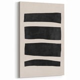 Mid Century Modern Art | Minimalist Geometric Stripe Wall Decor