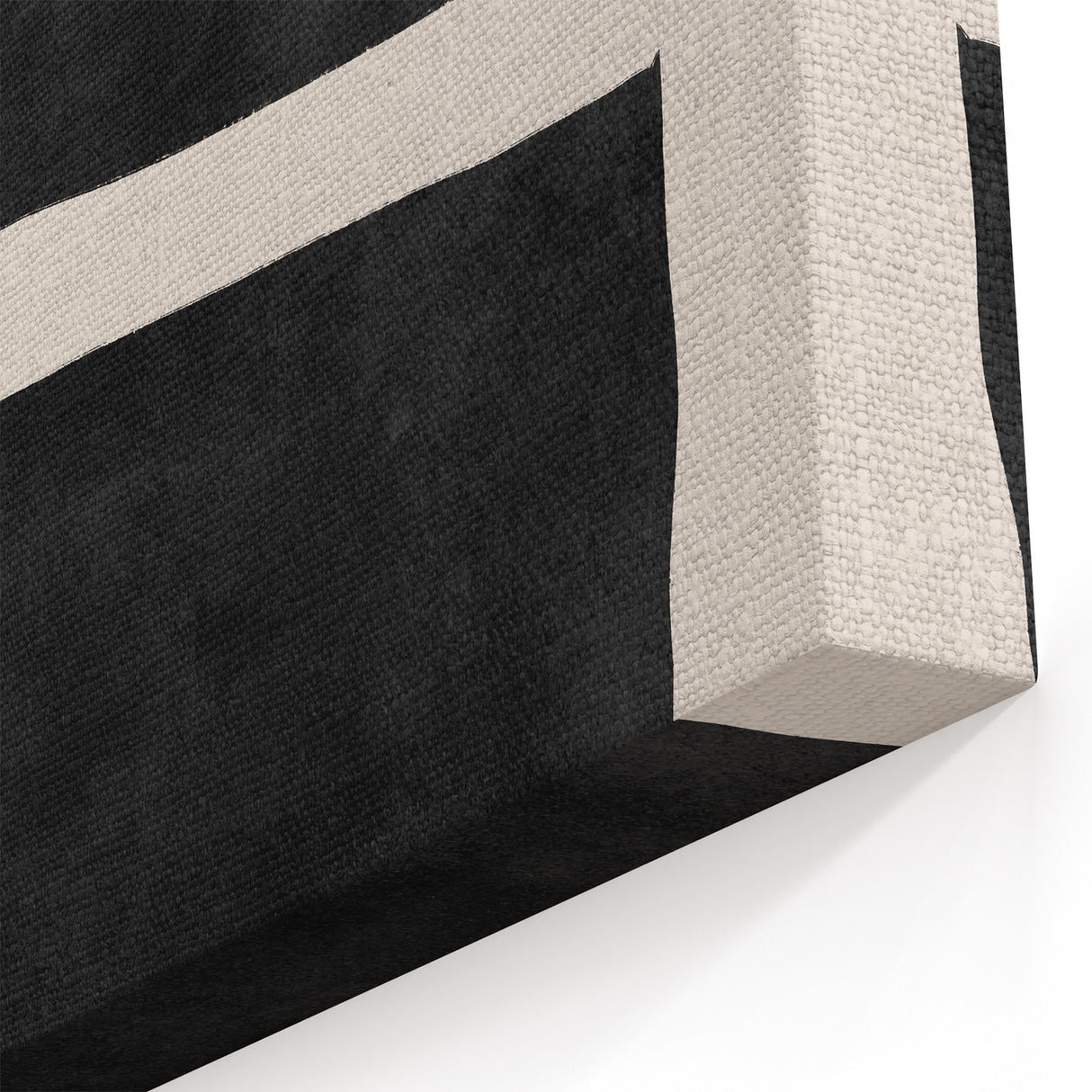Mid Century Modern Art | Minimalist Geometric Stripe Wall Decor