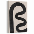 Mid Century Modern Art | Bold Abstract Minimalist Line Wall Decor