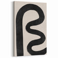 Mid Century Modern Art | Bold Abstract Minimalist Line Wall Decor