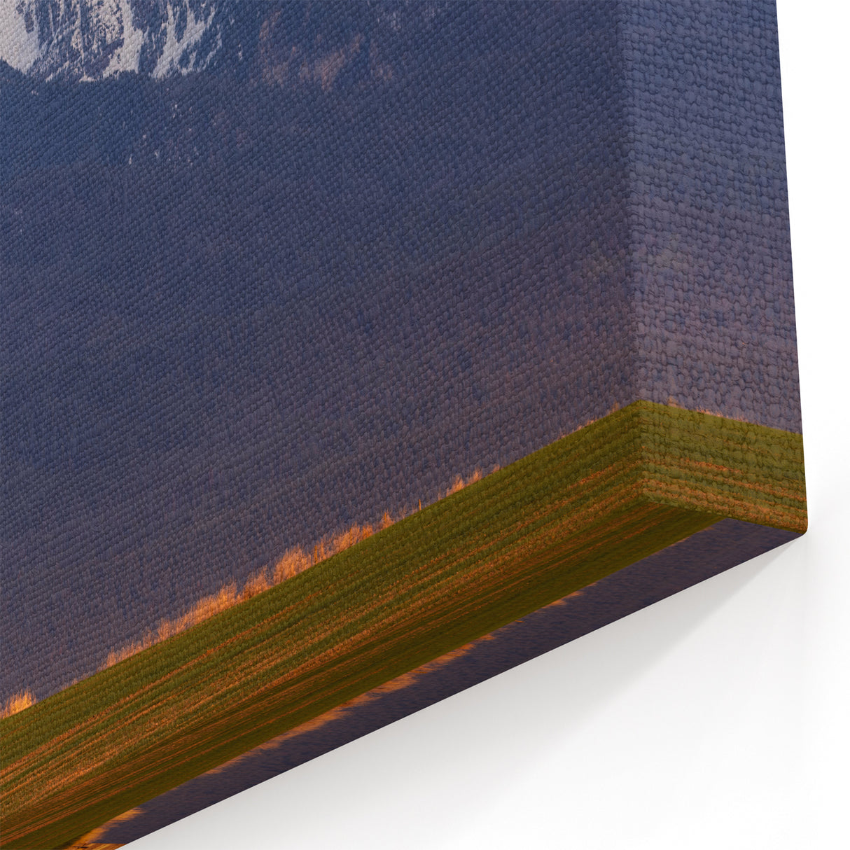 Montana Custom Art - Rustic Barn and Mountain Landscape Fine Art Print