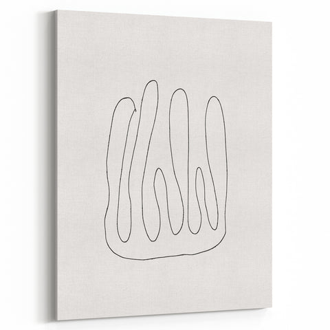 Minimalist Wall Art - Abstract Line Drawing for Modern and Stylish Decor