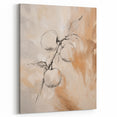 Minimalist Wall Art - Elegant Botanical Apple Branch for Modern Decor