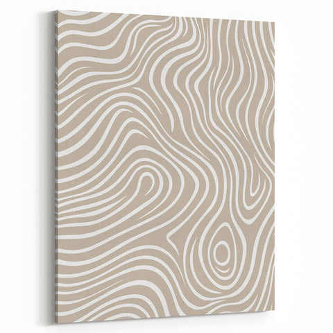 Minimalist Wall Art - Abstract Wave Pattern for Modern and Stylish Decor