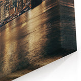 Brooklyn Bridge Night Skyline Art - NYC Photography for Modern Wall Decor