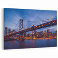Golden Gate Bridge Canvas – San Francisco Skyline Wall Art California