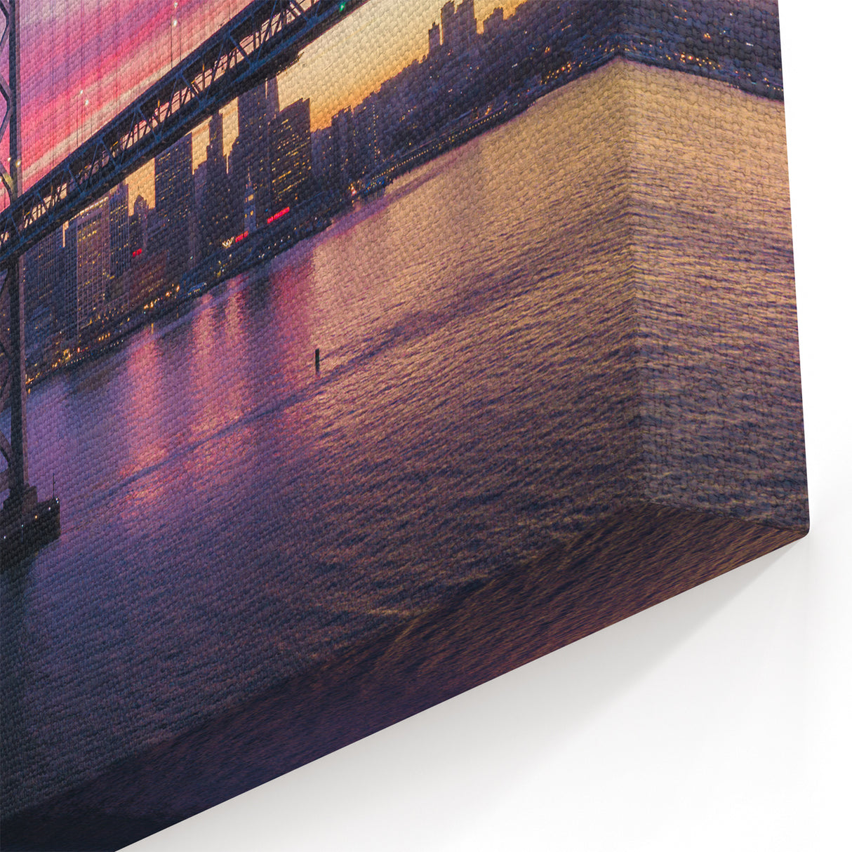 Iconic San Francisco Landmarks – Sunset Bridge Wall Art California