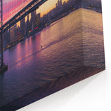 Iconic San Francisco Landmarks – Sunset Bridge Wall Art California