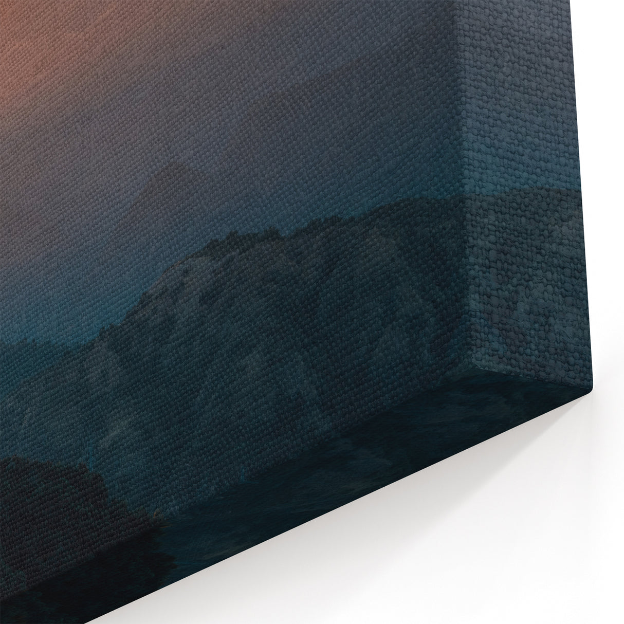Santa Barbara Mountains - Sunset Over Hills California Landscape Art