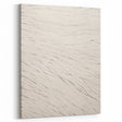 Abstract Minimalist Art – Flowing Line Pattern in Neutral Tones