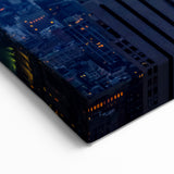 Empire State Building Wall Art - Manhattan Skyline Canvas NYC Night View