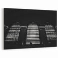 Grand Central Station Art - Dramatic NYC Windows in Black and White