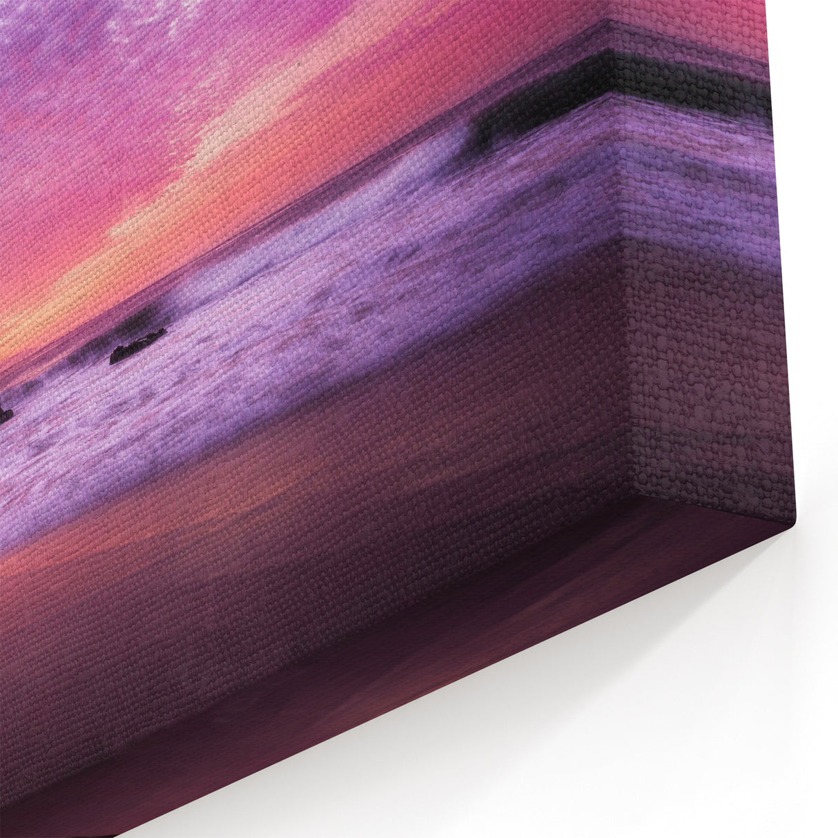 Santa Cruz Sunset Arch Wall Art - Vibrant California Coastal Canvas Prints