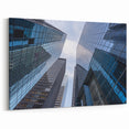 NYC Wall Art - Manhattan Skyline Skyscrapers Wall Street Canvas Print