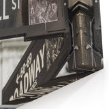 Wall Street Decor - NYC Broadway and Wall Street Sign Canvas Print