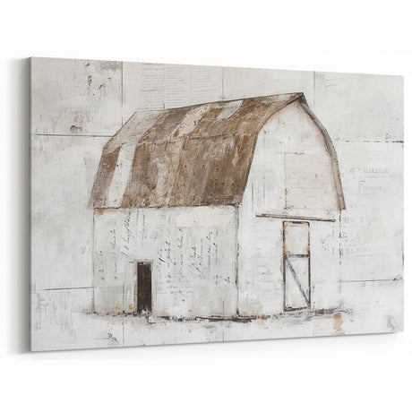 Rustic Barn Wall Art – Vintage Farmhouse Decor for Country Charm