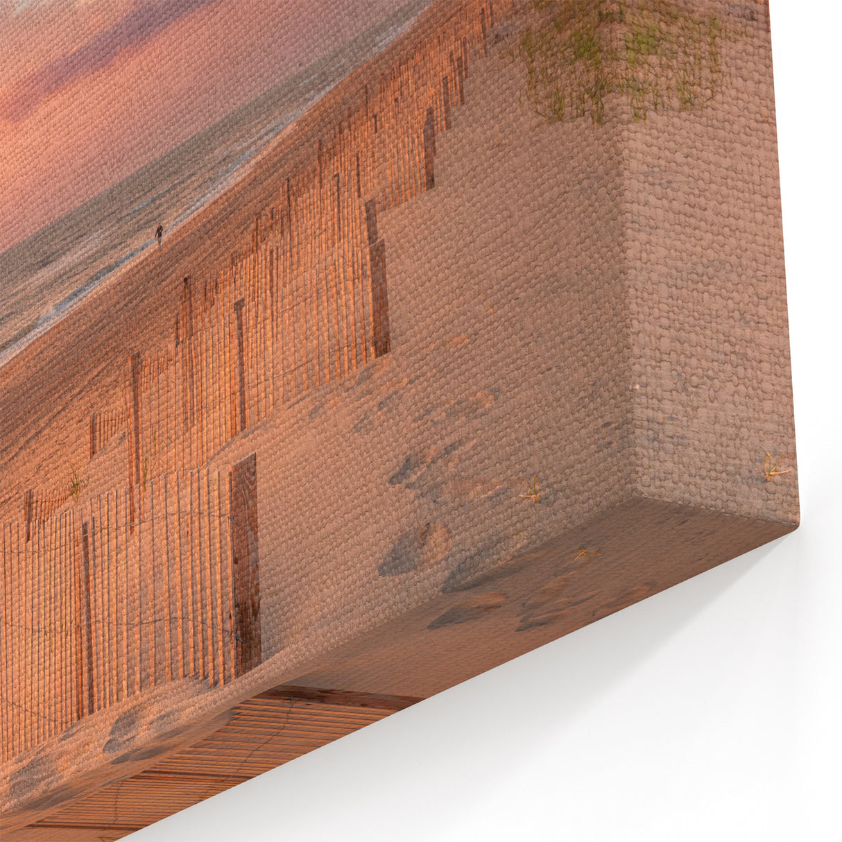 Outer Banks Canvas Prints – Tranquil Beach at Sunset Coastal Wall Art