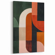 Mid Century Modern Geometric Wall Decor - Retro Minimalist Abstract Art