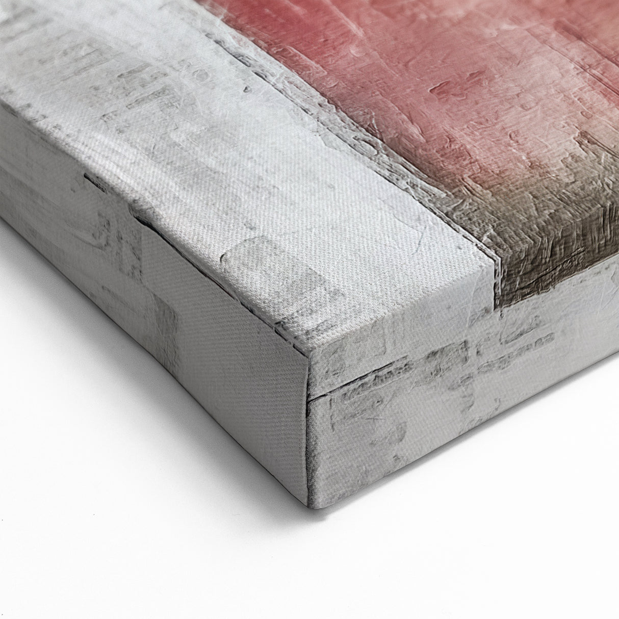 Rustic Red Barn Wall Art - Vintage Farmhouse Canvas with Weathered Charm
