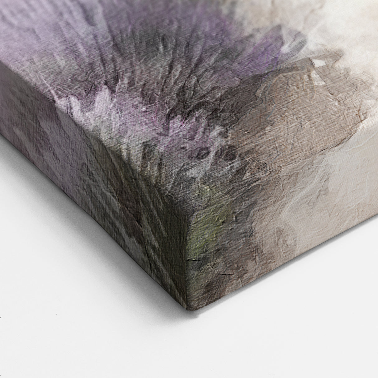 Rustic Farmhouse Decor – Countryside Lavender Fields Wall Art Print