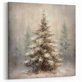 Festive Canvas Art- Pinecones and Berries Christmas Wall Art