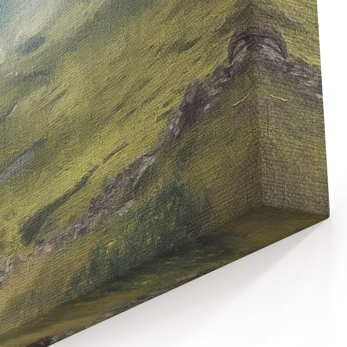 Dramatic Mountain Valley – Majestic Countryside Landscape Wall Art