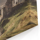 Ancient Ruins in Valley – Historic Countryside Wall Art Landscape