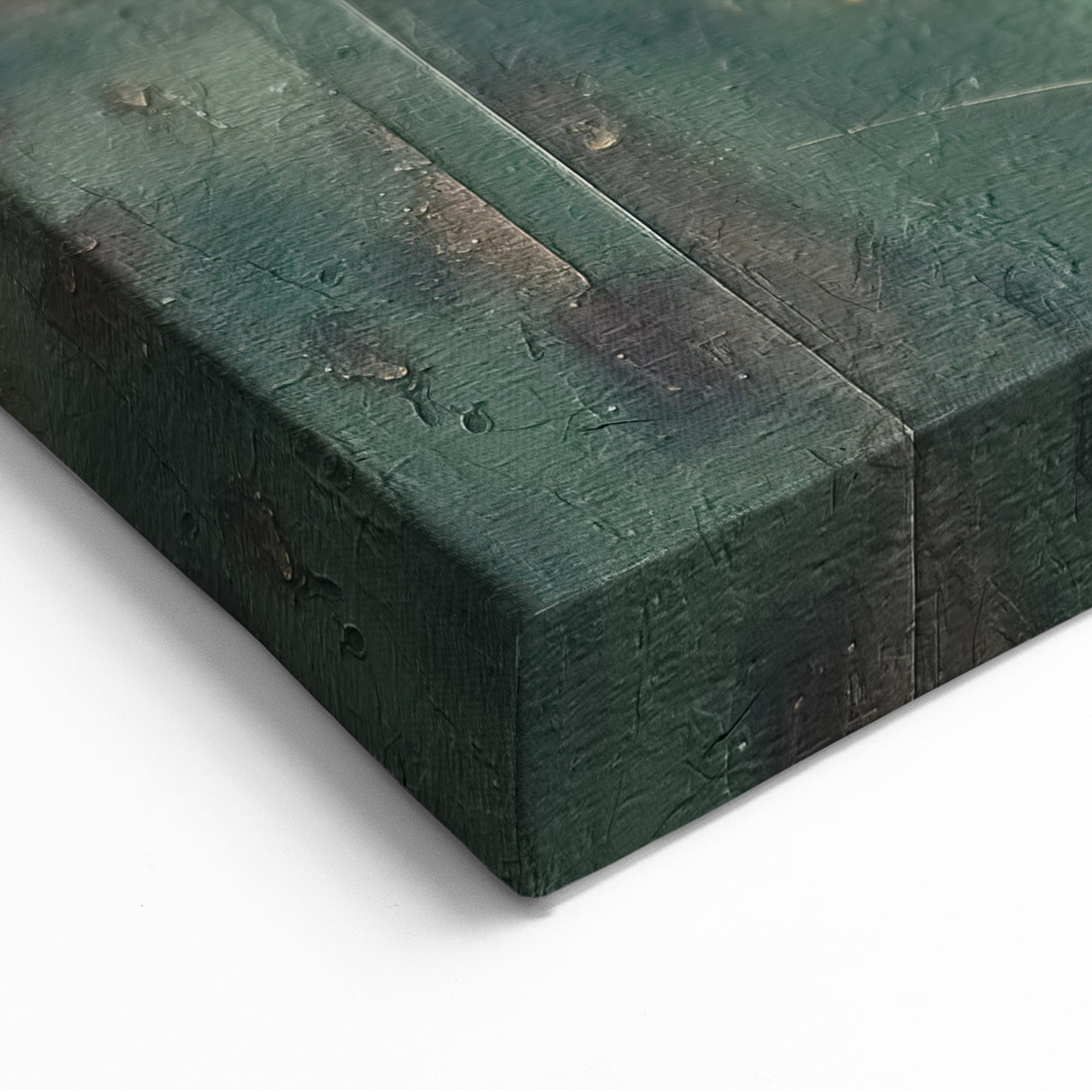 Industrial Green Rustic Wall Art - Farmhouse Decor Distressed Metal Art