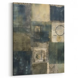 Abstract Rustic Wall Art - Earthy Texture and Patterns for Farmhouse Decor