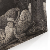 Realism Art Print – Tygers at Play by George Stubbs | Classical Wildlife Art