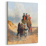 Realism Art Print – The Royal Mail Coach on the Road | Classic British Art