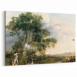 Realism Art Print – Two Gentlemen Shooting by George Stubbs | Classic Hunting Scene