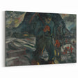 Realism Art Print – Miner | Dark and Atmospheric Industrial Scene