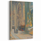 Elegant Realism Art Print – Košice Cathedral Interior