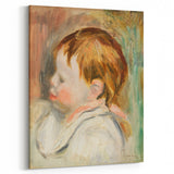 Charming Realism Art Print – Baby's Head by Renoir