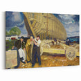 Dynamic Realism Art Print – Builders of Ships by Bellows