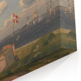 Realism Seascape Art - View from Kronborg by C.W. Eckersberg Print