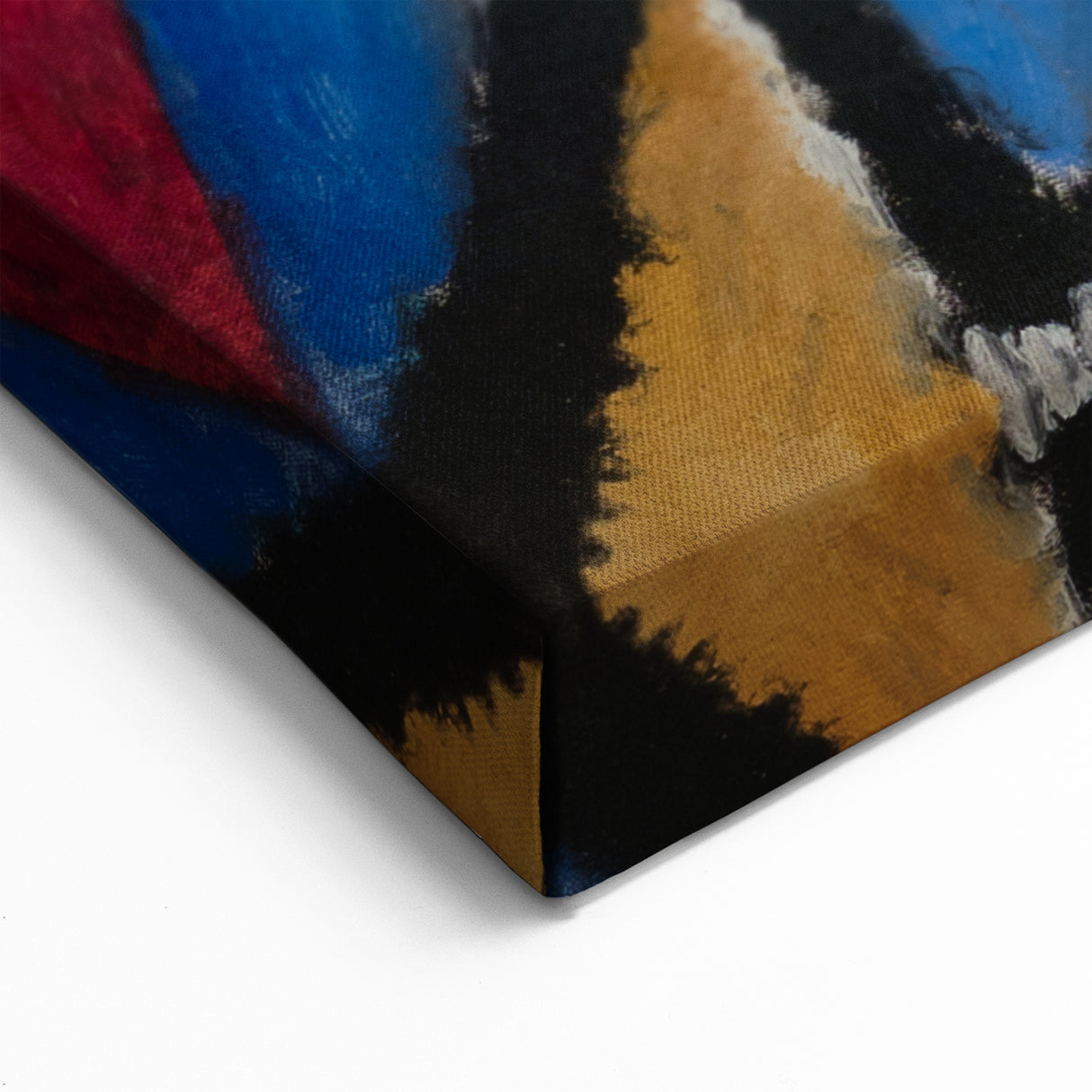 Abstract Mountain Landscape - Colorful Modern Wall Art Print