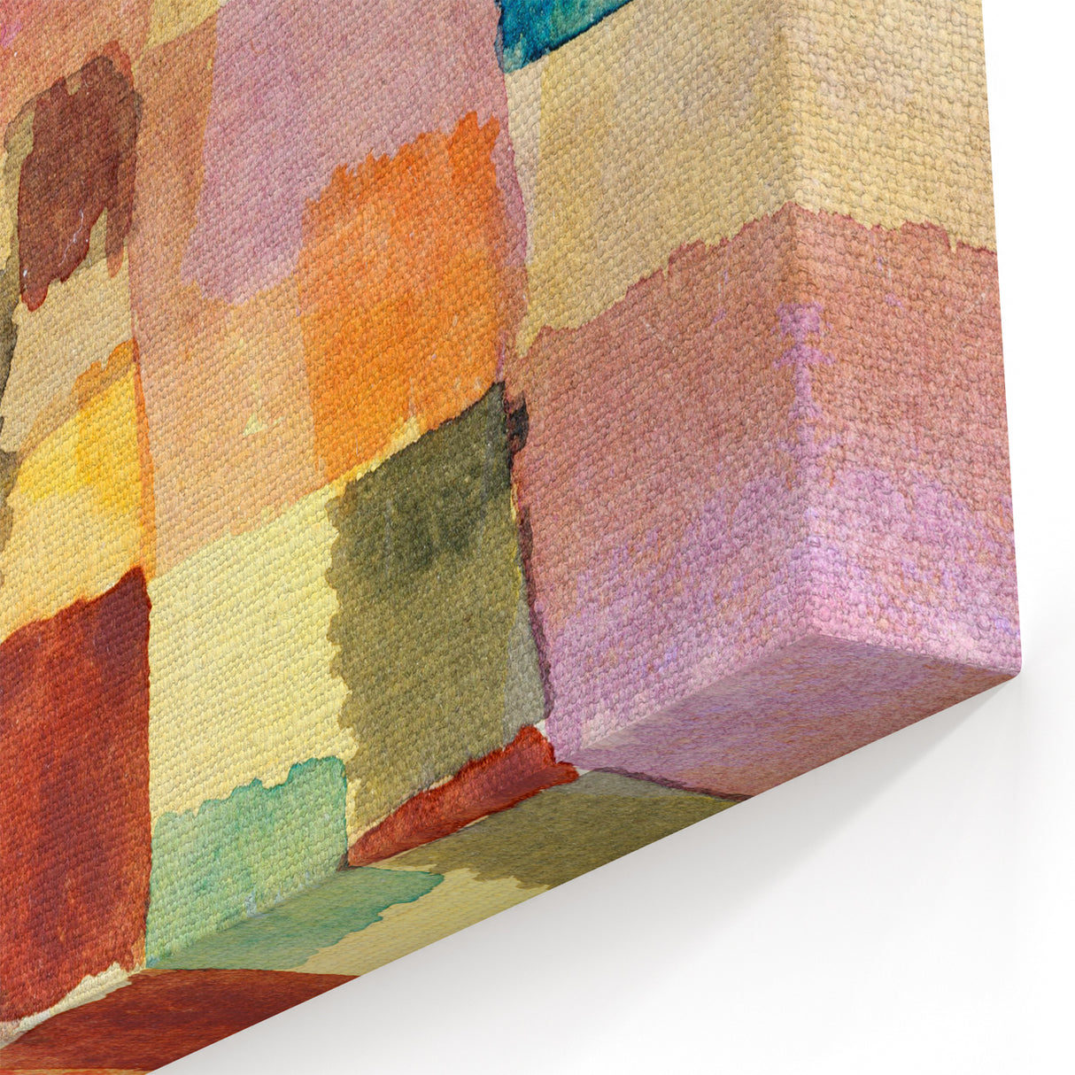 Abstract Modern Art Print in Earthy Tones - Contemporary Wall Decor