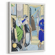 Elegant Art Deco Wall Art – Chic 1920s Fashion Scene in Stylish Colors