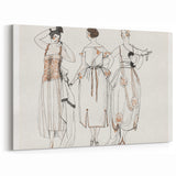 Chic Art Deco Wall Art – Stylish 1920s Fashion Illustration Print